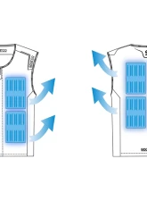 Sparco Cool Vest White/Black                                     - 001014SI6XXX - Image 3
