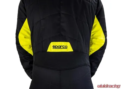 Sparco Sprint Racing Suit Standard Cuff Black/Green - 00109354NRVF