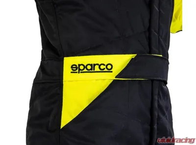 Sparco Sprint Racing Suit Standard Cuff Black/Green - 00109354NRVF