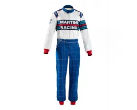 Sparco Martini Competition Racing Suit Blue
