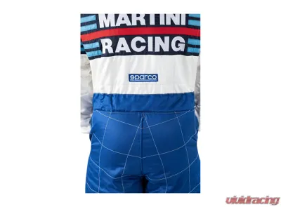 Sparco Martini Competition Racing Suit Blue - 001144MR52AZ