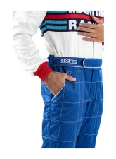 Sparco Martini Competition Racing Suit Blue                                     - 001144MR52AZ - Image 4