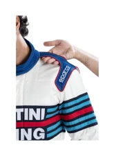 Sparco Martini Competition Racing Suit Blue                                     - 001144MR52AZ - Image 5