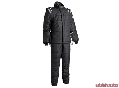 Sparco AIR-15 One Piece Drag Racing-SFI 15 Suit Black - 001153X1546NR