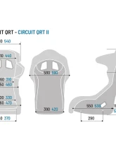 Sparco Circuit QRT Gaming Seat                                     - 008010GNR - Image 3