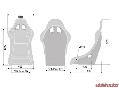 Sparco Rev Gaming Seat - 008014GNR