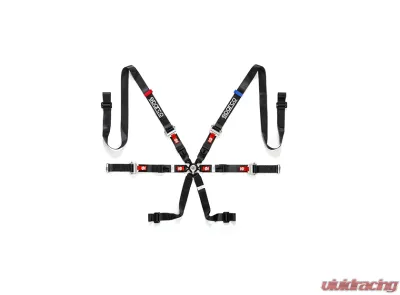 Sparco Prime H-9 Evo 6-Point Harness - 04825HALPUNR