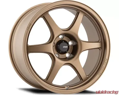 Konig Hexaform Wheel 15x9 4X100 Et35 Matte Bronze - HF95100358