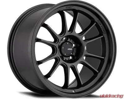 Konig Hypergram Wheel 17x8 4X100 Et45 Matte Black - HG87100455