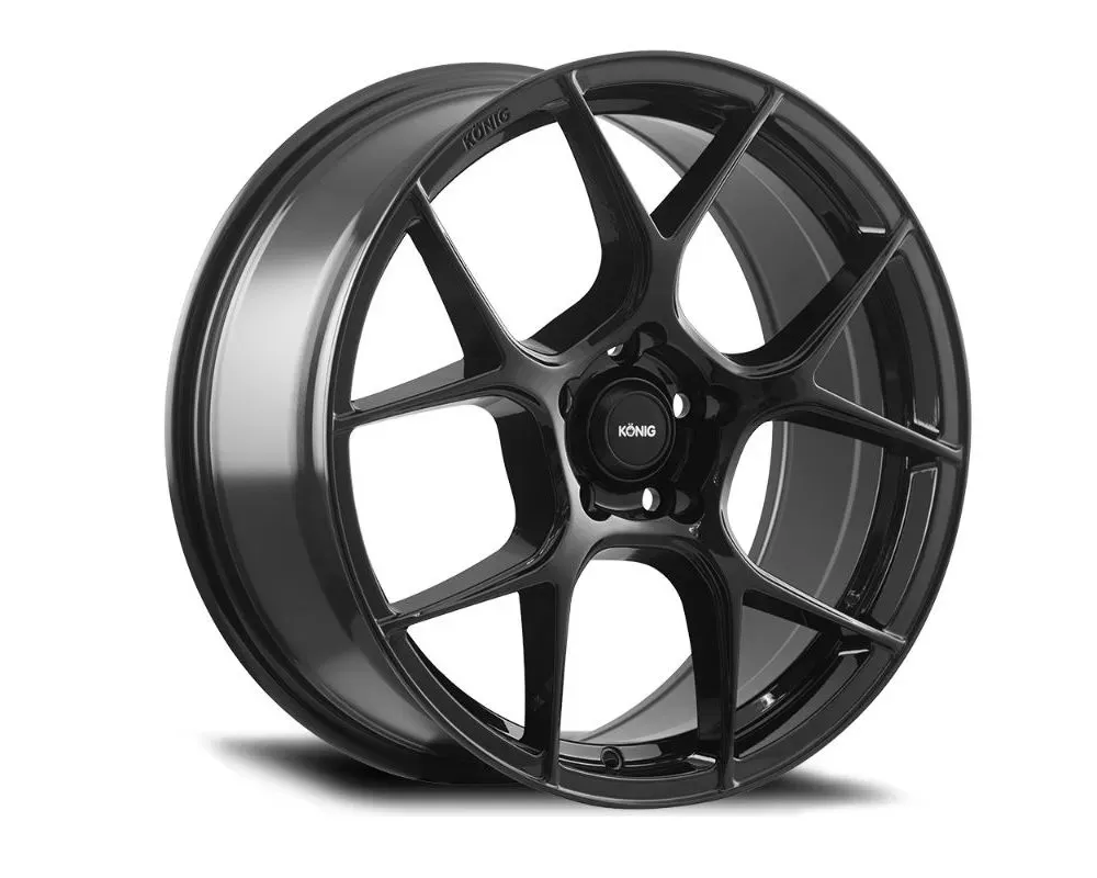 Konig Diverge Wheels 19x8.5 5x108 43mm Gloss Black - DG89508435