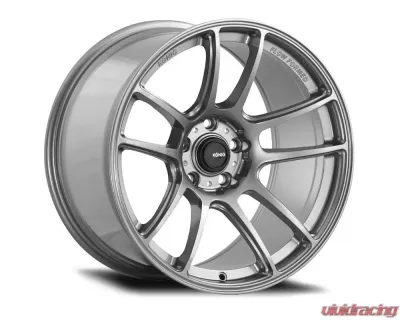 Konig Heliogram Wheels 17x8.5 5x112 42mm Titanium Metallic - HL8751242T