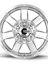 Mamba M14 Wheel 20x9 6x139.7 12mm Machined Face Silver / Drill Holes                                     - M14298312S - Image 3