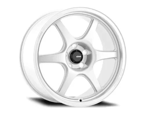 Konig Hexaform Wheel 15x8 4x100 25mm Gloss White - HF8510025W