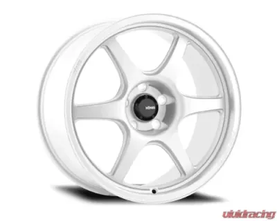 Konig Hexaform Wheel 15x7.5 4x100 35mm Gloss White - HF7510035W