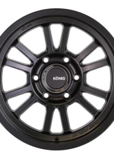 Konig Hypertrail HT1 Wheel 17x9 5x127 | 5x5 -12 Matte Black                                     - H1975127N125 - Image 3