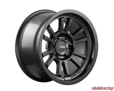 Konig Hypertrail HT1 Wheel 17x9 5x127 | 5x5 -12 Matte Black - H1975127N125