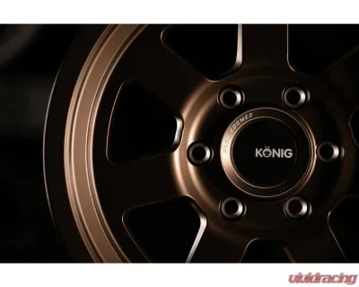 Konig Hypertrail HT2 Wheel 17x9 5x127 | 5x5 -12 Satin Bronze - H2975127N128