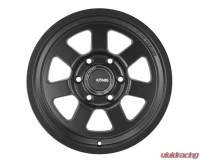 Konig Hypertrail HT2 Wheel 18x9 5x127 | 5x5 Matte Black - H2985127005