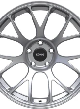 Konig F1M Wheel 18x8.5 5x112 42 Ash Silver                                     - F1M8851242S - Image 2