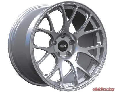 Konig F1M Wheel 18x8.5 5x112 42 Ash Silver - F1M8851242S