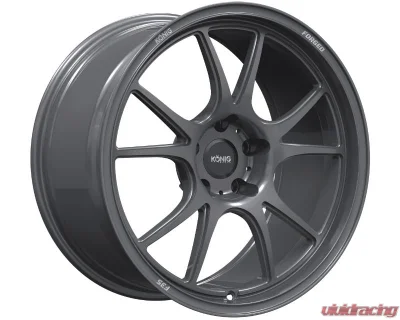 Konig F3S Wheel 18x9 5x130 46 Satin Charcoal - F3S9853046G