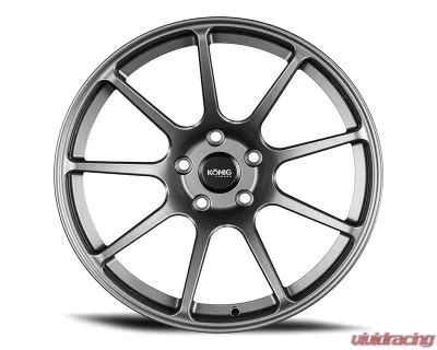 Konig Wheels Forged F5R Wheel 18x10.5 5x114.3 ET25 Ash Silver - F5RT851425S