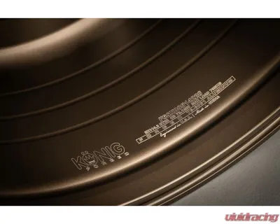 Konig Wheels Forged F6SX 17x8 5x114.3 ET40 Race Bronze - F6SX87514408