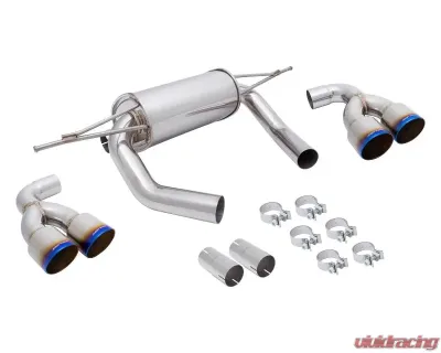 Megan Racing AxleBack Exhaust BMW M3 F80 | M4 F82 2015-2019 - MR-ABE-BF82-VO