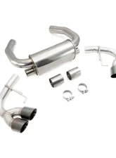 Megan Racing AxleBack Exhaust Black Chrome Tips BMW M5 F90 2018+                                     - MR-ABE-BF90-BC - Image 5