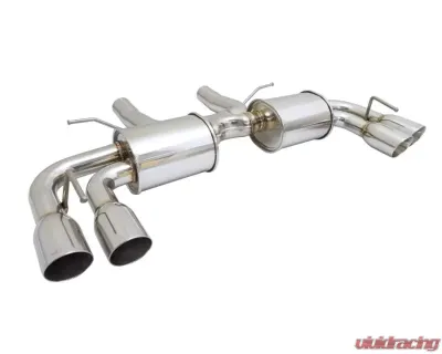 Megan Racing Catback OE-RS Stainless Quad Tip Chevrolet Camaro SS 2016-2018 - MR-ABE-CCA16-V2