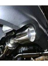 Megan Racing Dual Canister Axleback Exhaust Blue Tips RWD Infiniti G37 Coupe 3.7 VQ | Infiniti Q60 Coupe 2008-2015                                     - MR-ABE-IG08-BT - Image 5