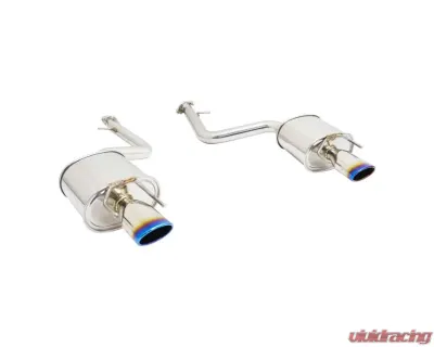 Megan Racing Catback OE-RS Burnt Roll Tip Lexus IS240 2.5L V6 2014+ - MR-ABE-LI14-VO