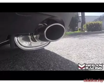 Megan Racing Catback OE-RS Burnt Roll Tip Lexus IS240 2.5L V6 2014+ - MR-ABE-LI14-VO