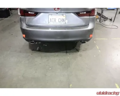 Megan Racing Catback OE-RS Burnt Roll Tip Lexus IS240 2.5L V6 2014+ - MR-ABE-LI14-VO