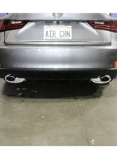 Megan Racing Catback OE-RS Burnt Roll Tip Lexus IS240 2.5L V6 2014+                                     - MR-ABE-LI14-VO - Image 5