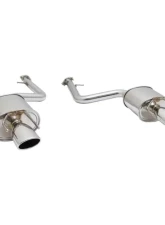 Megan Racing Catback OE-RS Stainless Tip Lexus IS240 2.5L V6 2014+                                     - MR-ABE-LI14 - Image 4
