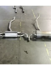 Megan Racing Catback Exhaust System for 2017-2020 Alfa Romeo Giulia, T-304 Stainless Steel                                     - MR-CBS-ARG17 - Image 2