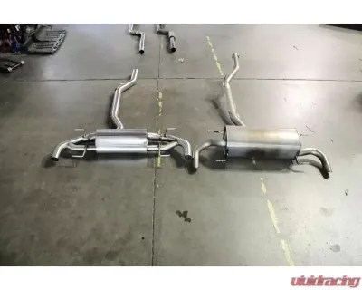 Megan Racing Catback Exhaust System for 2017-2020 Alfa Romeo Giulia, T-304 Stainless Steel - MR-CBS-ARG17