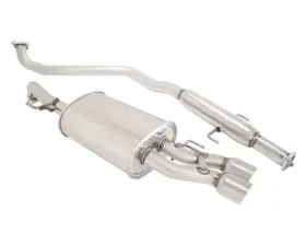 Megan Racing OE-RS Catback Single Muffler Dual Tips Rear Section Only Kia Forte Koup 2010-2013