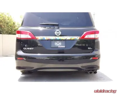 Megan Racing Stainless Steel Catback Exhaust System Nissan Quest 2011+ - MR-CBS-NQ12-VO