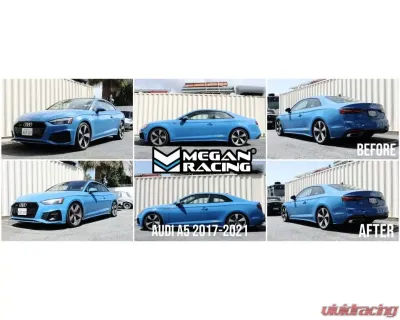 Megan Racing EU Series Coilover 48mm Audi A4 | A5 2017-2021 - MR-CDK-AA517-48-EU