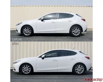 Megan Racing Lowering Springs for Mazda 3 2014-2018, 0.75in Front, 1.25in Rear Drop - MR-LS-M314