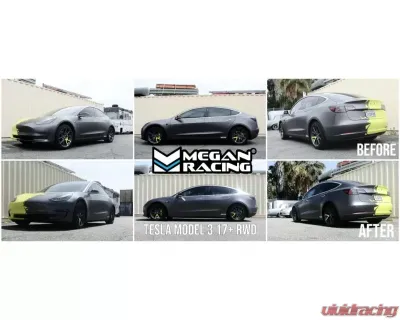 Megan Racing Lowering Springs RWD Tesla Model 3 2017+ - MR-LS-TSL17