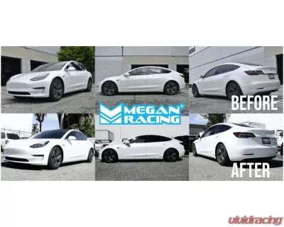 Megan Racing Lowering Springs Tesla Model 3 AWD 2017+ - MR-LS-TSL317X
