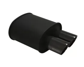 Megan Racing Muffler Black Coated 2.5