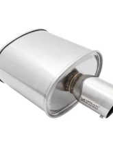 Megan Racing Exhaust Turbo Muffler 3.5" Tips 3" Inlet Universal                                     - MR-MU-MOE3-NEW - Image 3