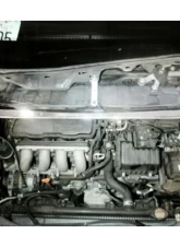 Megan Racing Race Spec One-Piece Aluminum Strut Bar for Honda Fit 2009-2014                                     - MR-SB-HF09FU-1P - Image 2