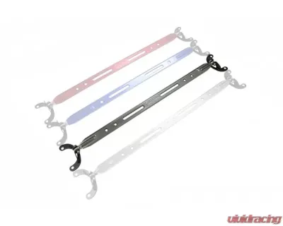 Megan Racing Strut Bar Rear Up Gunmetal Honda Prelude 1992-2001 - MR-SB-HP9201RU-G