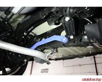 Megan Racing Rear Lower Brace Red Excludes Hybrid, AWD Toyota Rav-4 2006-2018 - MR-SB-TR413FWRL-R