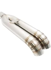 Megan Racing Muffler Delete Dual 3" Stainless Turndown Tips Universal                                     - MR-UT-FD-D3 - Image 3